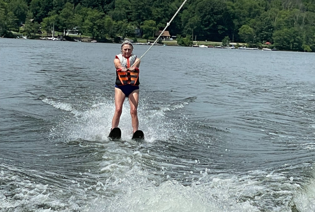 Waterskiing On Squam Lake