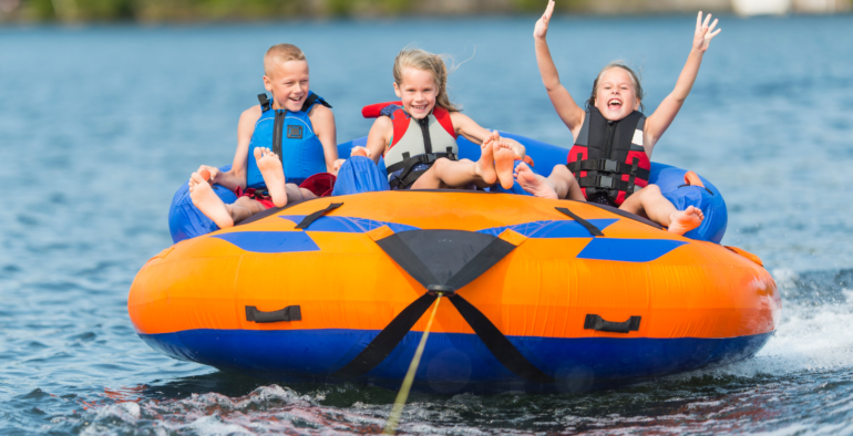 Ride the Waves: Thrilling Water Tubing Adventures on Squam Lake, New Hampshire