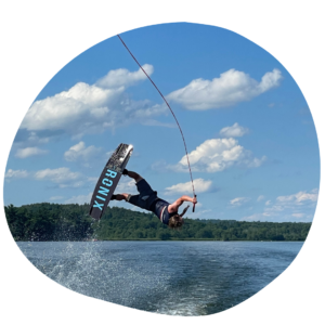 Wakeboarding in Squam Lake, New Hampshire | New Hampshire Watersports Charter